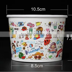 16oz Hot Sale Disposable Cheap Bowl Paper Cup thumbnail-1