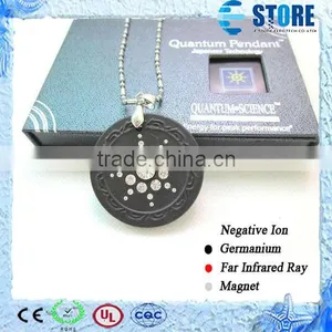 Nano Energy Pendants With Negative Ion Scalar Energy Pendant With Lace thumbnail-1