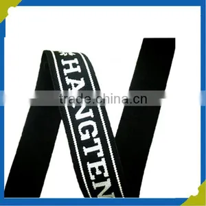 Factory Price Jacquard Elastic Webbing With Customized Logo thumbnail-3