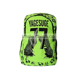 Custom Floral Green Backpack Korean Fashion Nylon Backpack thumbnail-6