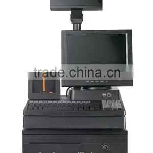 High Quality Point of Sale Terminals/pos System/pos Machine With Keyboard and Cash Box thumbnail-2