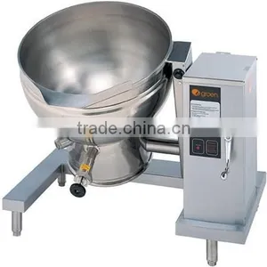 Electric Gas Steam Heating Tilting Mixer Jacket Cooking Kettle Pot/food Processor thumbnail-1
