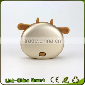 The Fashon Design Cartoon Mini 4500mah Power Banks Phone Charger With Custom Logo Printing thumbnail-3