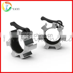Weight Lifting Olympic 2'' Heavy Metal Barbell Collar Quality Choice thumbnail-6