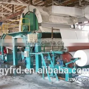 1092mm Small Toilet Tissue Paper Making Machine for Sale From Friends thumbnail-3