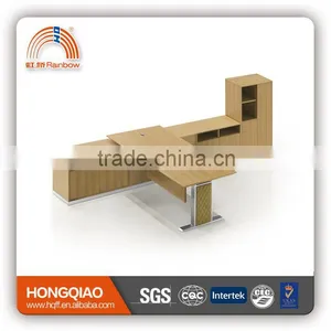 DT-06 L-shape T-shape Computer Table MDF Office Table Quality Choice thumbnail-1