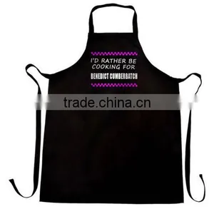 2014 New Product Cheap Promotional Soft Printed Kitchen Apron thumbnail-1