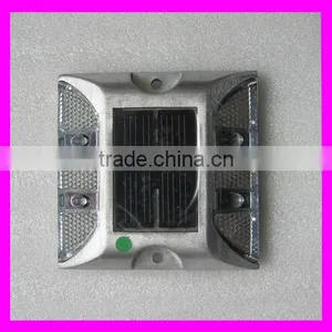 Super Bright White Solar Road LED Studs Aluminium Led Solar Road Stud thumbnail-1