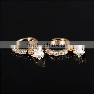 Women Fashion Trend Gift Cubic Zircon 2016 Hot Hanging Earring thumbnail-2