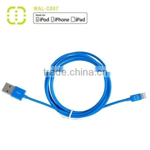 MFI Certified for IPhone 5 IPhone 6 Original 8 Pin Colorful Mobile Phone Charging Walnut Cable Manufactory thumbnail-5