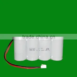D Size High Temp 4.8v 7.2v Emergency Light Using Battery Pack in 4Ah Capacity thumbnail-1