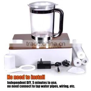 Water Purifier Baby With a Drinking Jug 4 Stage Filters LCD Display Touch Button Used in Home/Office/Kitchen/Public Places thumbnail-4