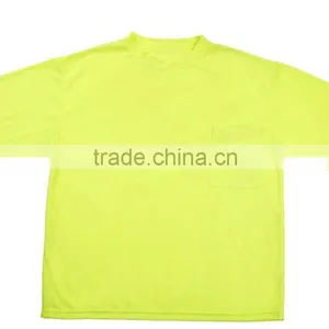 High Quality Hi-Vis Reflective Safety Work Shirt Fashion Casual Running Shirt High Visibility thumbnail-2