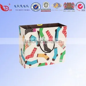 Colorful Paper Bag With Handle for Shopping and Customized Design thumbnail-3