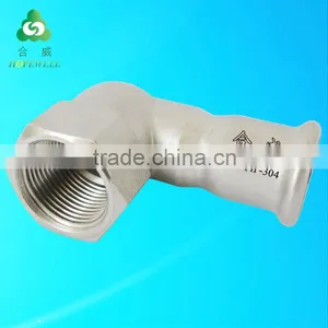 Elbow With Wall Plate-press Fitting thumbnail-1