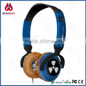Fashion Design Warm Earmuff Heaphones With Plush Earmuff thumbnail-2