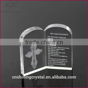 2015 Fashion Blank Crystal Book Trophy thumbnail-1