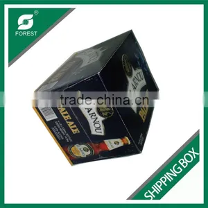 24 PACK BEER BOTTLES CORRUGATED CARTON BOX CUSTOM PRINTED 330ML WINE SHIPPING BOX thumbnail-2