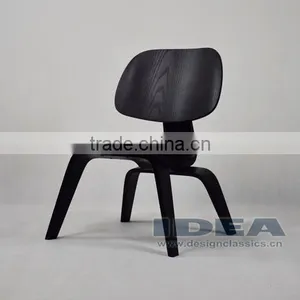 Replica Charles Plywood Lounge Chair - Black Color thumbnail-3