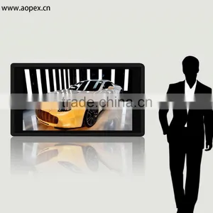 Wearable Nametag Badge Video Badge Video Photo Player VNT-1000B 9-11hrs Display 4GB Memory 3'' Screen W/ Hang Rope thumbnail-1