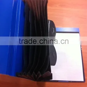A5 Leather Document Folder With Notepad thumbnail-3