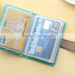 Multifunctional Flowers Printing ID Card Holder With Snap Closure Made in China thumbnail-4