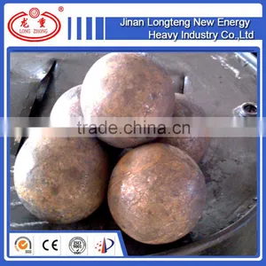 Wear Resistance Hot Rolling Steel Balls / Grinding Media Steel Balls Dia 80mm thumbnail-1