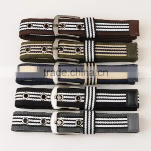 Printing Polyester Cotton Military Webbing Belt For Men thumbnail-2
