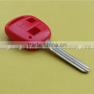 Toyota Remote Car Key Shell Key Case 2 Buttons Toy43 in Red thumbnail-3