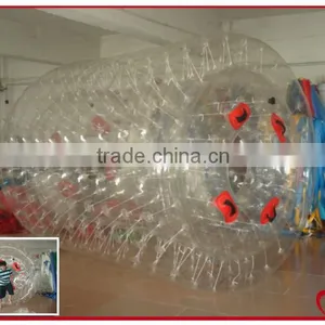Hot Colorful Inflatable Water Roller for Sale/Top Quality Inflatable Water Ball Roller thumbnail-1