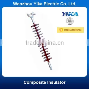 Wenzhou Yika IEC 66KV Polymeric Long Rod Insulator FXBW Composite Insulator thumbnail-1