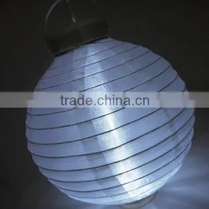 10" Round Paper Lantern / Paper Lantern With LED Light thumbnail-1