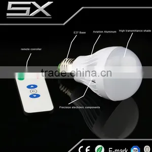3W/5W/7W/9W/12W/15W/18W/20W/24W/36W/50W PC Cover Led Rechargeable Emergency Light Bulb thumbnail-4