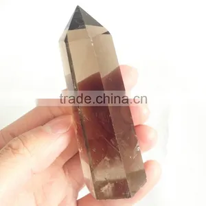Natural Crystal Smoky Quartz Point thumbnail-2