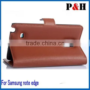 Leather Case for Samsung Galaxy Note Edge thumbnail-1