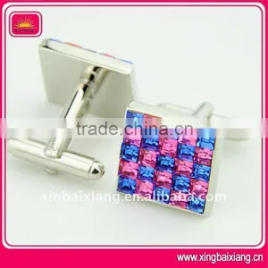 Hot Sell Fashion Promotion Metal Pink Cufflink thumbnail-2