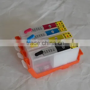 Empty 178BK C M Y Refillable Ink Cartridge With Chip For Hp178 HP Photosmart D5460 5510 3070A AIO Printer thumbnail-2