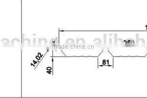 TT 40-250 Automatic Roof Roll Forming Machine thumbnail-1