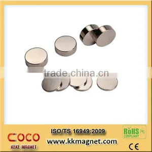 N38 Round Disk Sintered Industrial Application Cheap Ndfeb Magnets With Rohs thumbnail-1