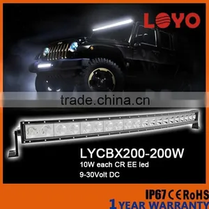 LOYO Curved Car Led Light Bar 12v, Led Rigid Bar Light, Adjustable Headlight Car Led Light Bar Offroad Quality Choice thumbnail-1
