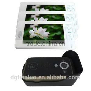 Night Vision Apartment Building Wireless Security System Monitor and Camera thumbnail-1