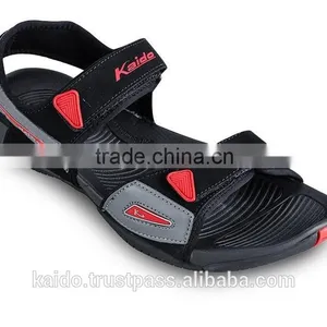 Kaido KD 4501 Black-Red Sandal thumbnail-1