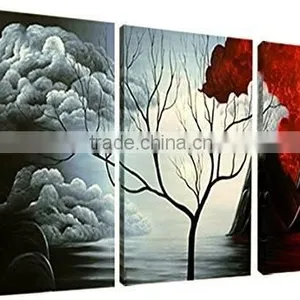 Hand-painted Passion Color High Q. Home Decoration Modern Abstract Best-selling Oil Painting on Canvas thumbnail-2