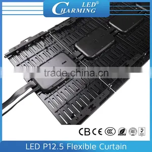 Indoor Screen Led Flexible Curtain Video Protable Stage Led Display Good for Rental thumbnail-5