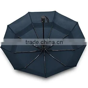 Wind Resistant Air-Vent Auto Open and Close Foldable Umbrella thumbnail-5