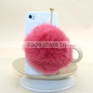 2015 Wholesale Fashion Sparkling Diamond 3.5mm Crown Dustproof Plug for Mobile Phone,Pearl Rabbit Hair Ball Dustproof Plug thumbnail-4