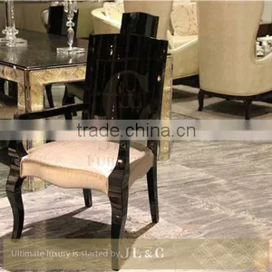 JT14-02 High Quality Modern Mdf Dining Table With Glass Top Designs From JLC Furniture thumbnail-4