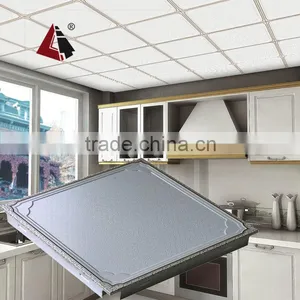 HTL59 2015 Attrative Printed Materials Aluminum False Ceiling Tiles 300*300 thumbnail-1