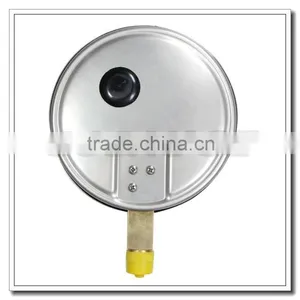 High Quality Stainless Steel 6inch Precision Test Gauge With Bottom Connection thumbnail-5
