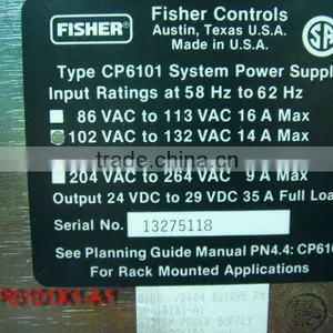 FISHER ROSEMOUNT SYSTEM POWER SUPPLY CP6101X1-A1 thumbnail-3